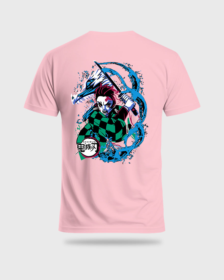 Mens Regular Tshirt Anime Demon Slayer Tanjiro 6