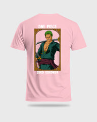 Mens Regular Tshirt Anime One Piece Zoro Color 1