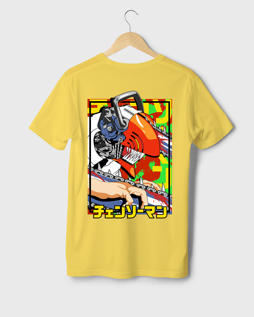 Mens Regular Tshirt Anime Chainsaw Man Denji 5