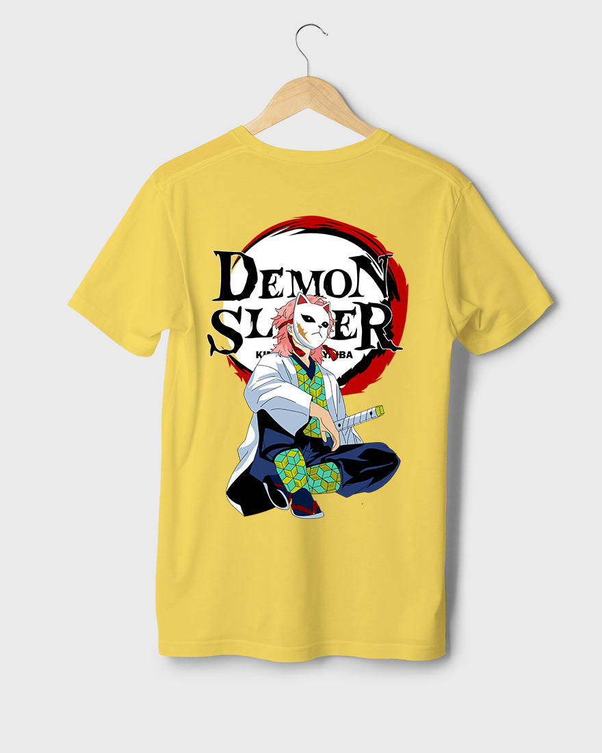 Mens Regular Tshirt Anime Demon Slayer Kimitesu 3