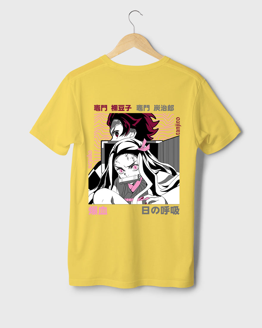 Mens Regular Tshirt Anime Demon Slayer Nezuko