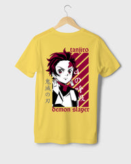 Mens Regular Tshirt Anime Demon Slayer Tanjiro 3