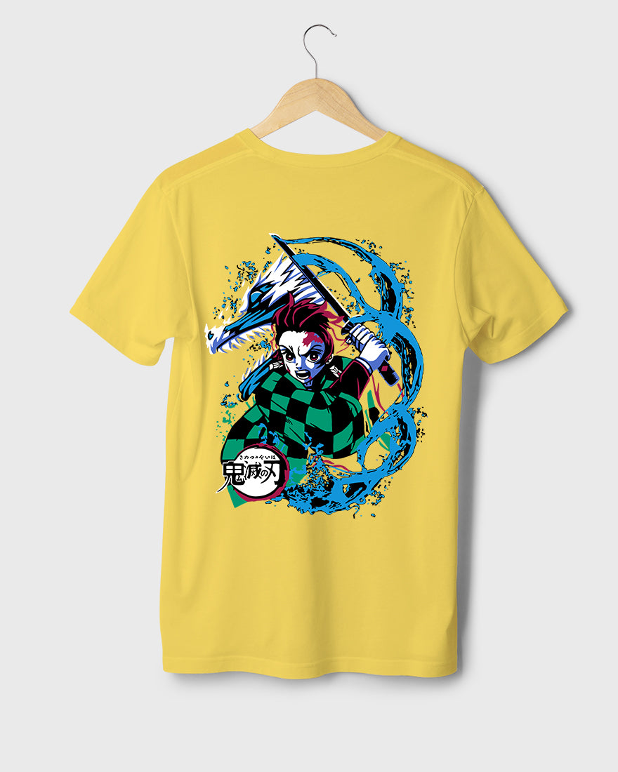 Mens Regular Tshirt Anime Demon Slayer Tanjiro 6