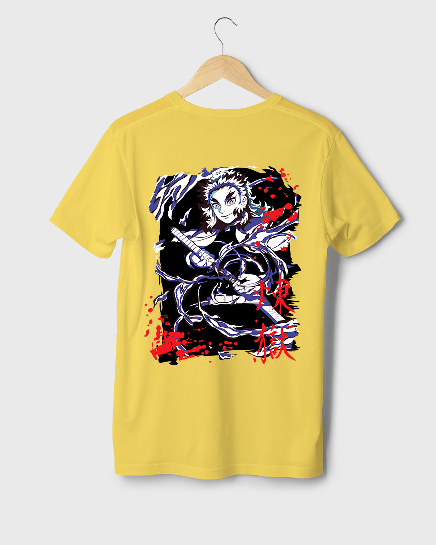 Mens Regular Tshirt Anime Demon Slayer Tanjiro 7