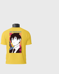 Mens Regular Tshirt Anime Chainsaw Man Aki