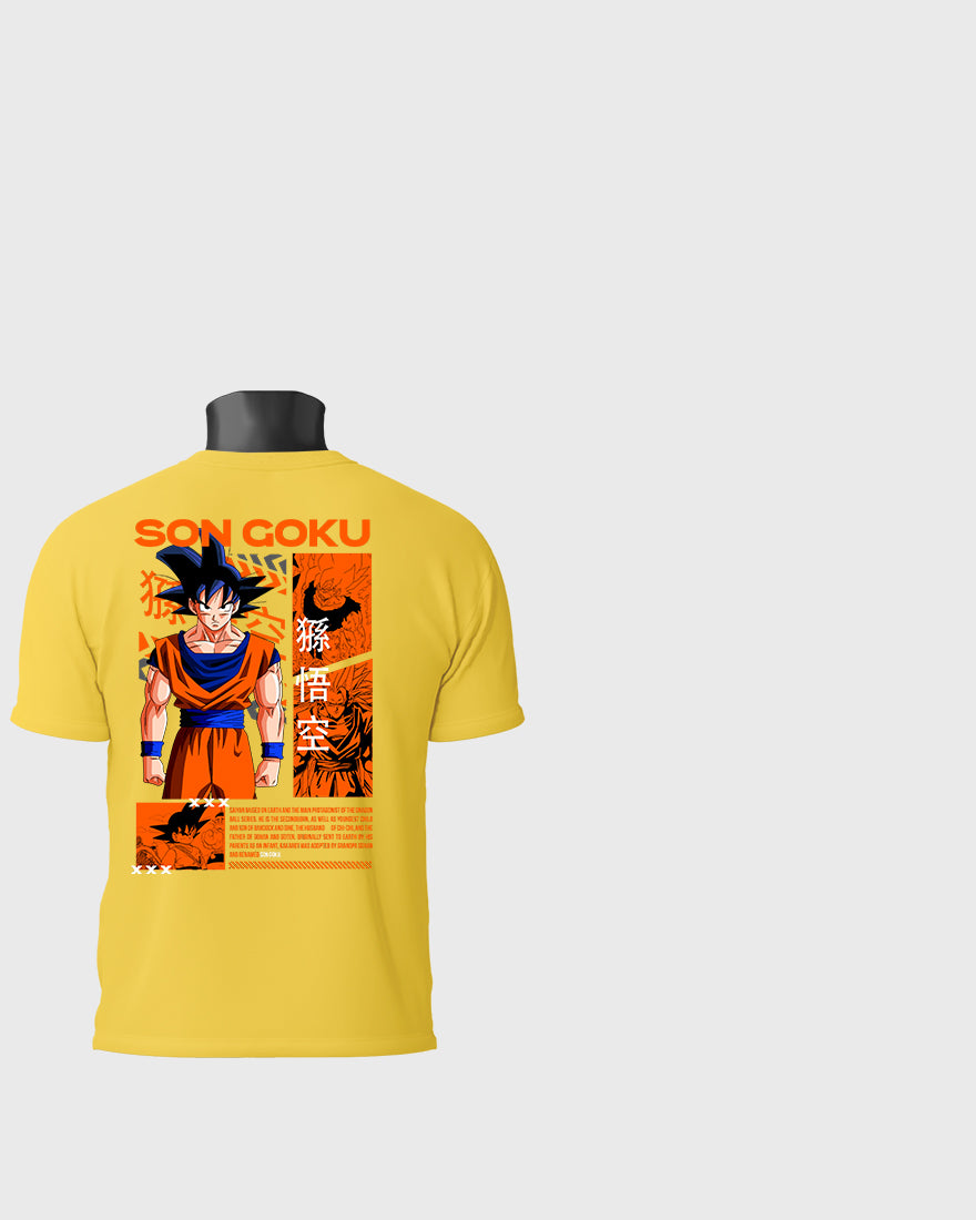 Mens Regular Tshirt Anime Dragon Balls Son Goku