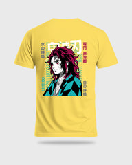 Mens Regular Tshirt Anime Demon Slayer Tanjiro 4