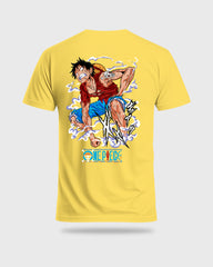 Mens Regular Tshirt Anime One Piece Luffy 2