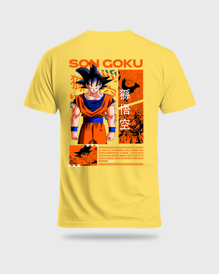 Mens Regular Tshirt Anime Dragon Balls Son Goku