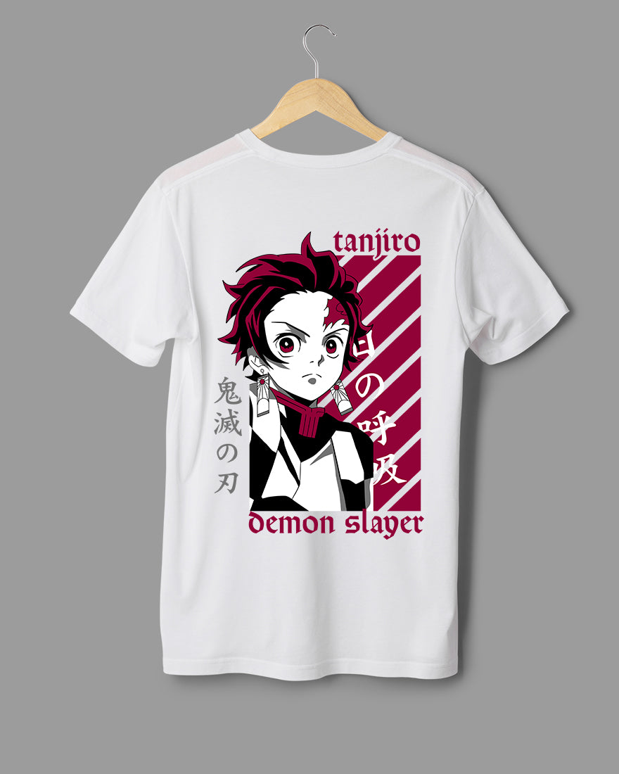 Mens Regular Tshirt Anime Demon Slayer Tanjiro 3