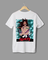 Mens Regular Tshirt Anime Demon Slayer Kokushibo