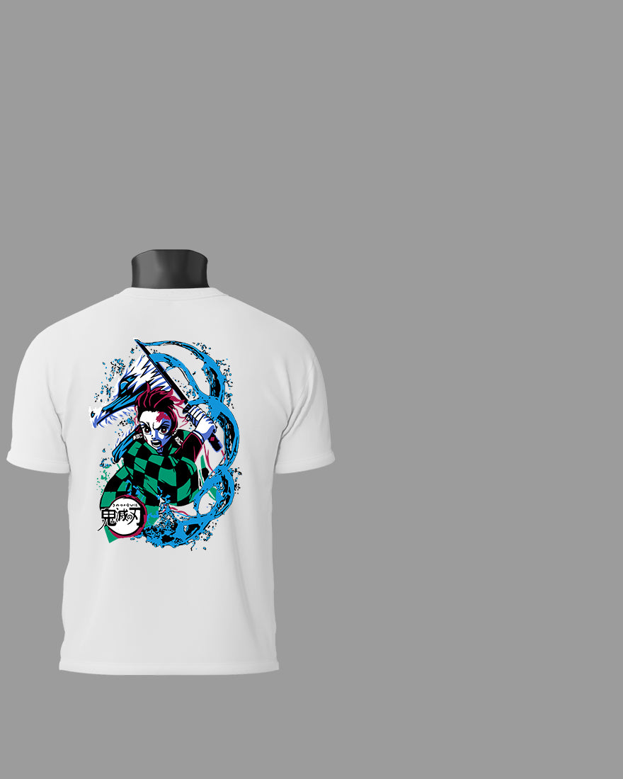 Mens Regular Tshirt Anime Demon Slayer Tanjiro 6