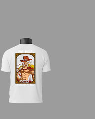 Mens Regular Tshirt Anime One Piece Portgas 1