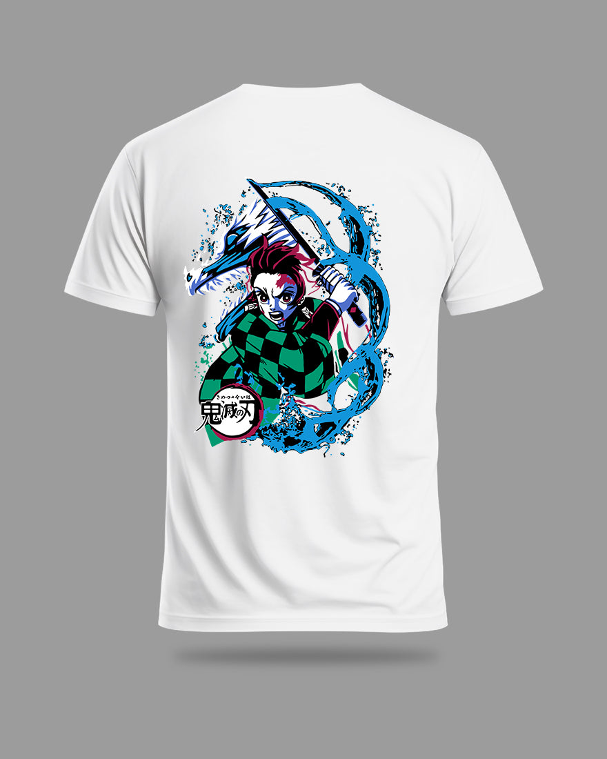 Mens Regular Tshirt Anime Demon Slayer Tanjiro 6