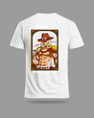 Mens Regular Tshirt Anime One Piece Portgas 1