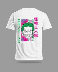 Mens Regular Tshirt Anime One Piece Zoro Color 3