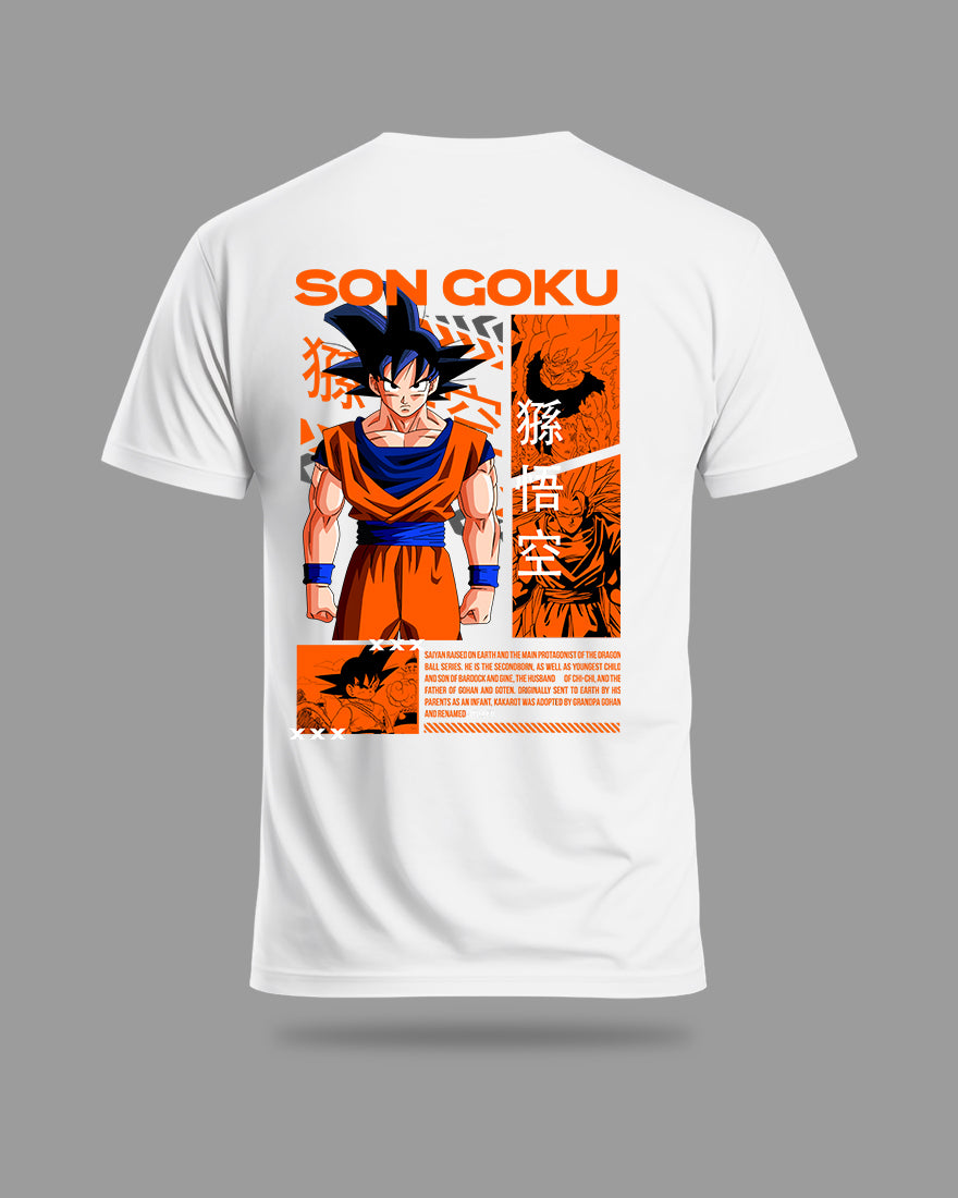 Mens Regular Tshirt Anime Dragon Balls Son Goku