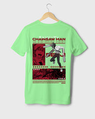 Mens Regular Tshirt Anime Chainsaw Man Denji 4