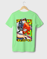 Mens Regular Tshirt Anime Chainsaw Man Denji 5