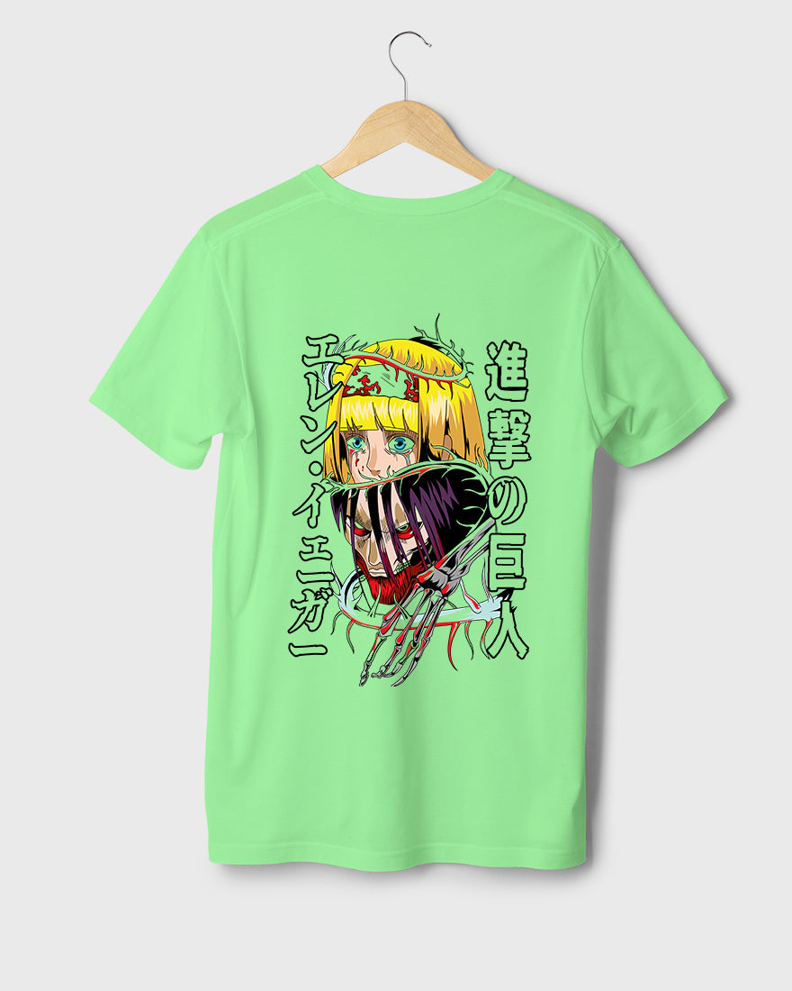 Mens Regular Tshirt Anime Demon Slayer Inner Beast