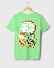 Mens Regular Tshirt Anime Demon Slayer Tanjiro 2