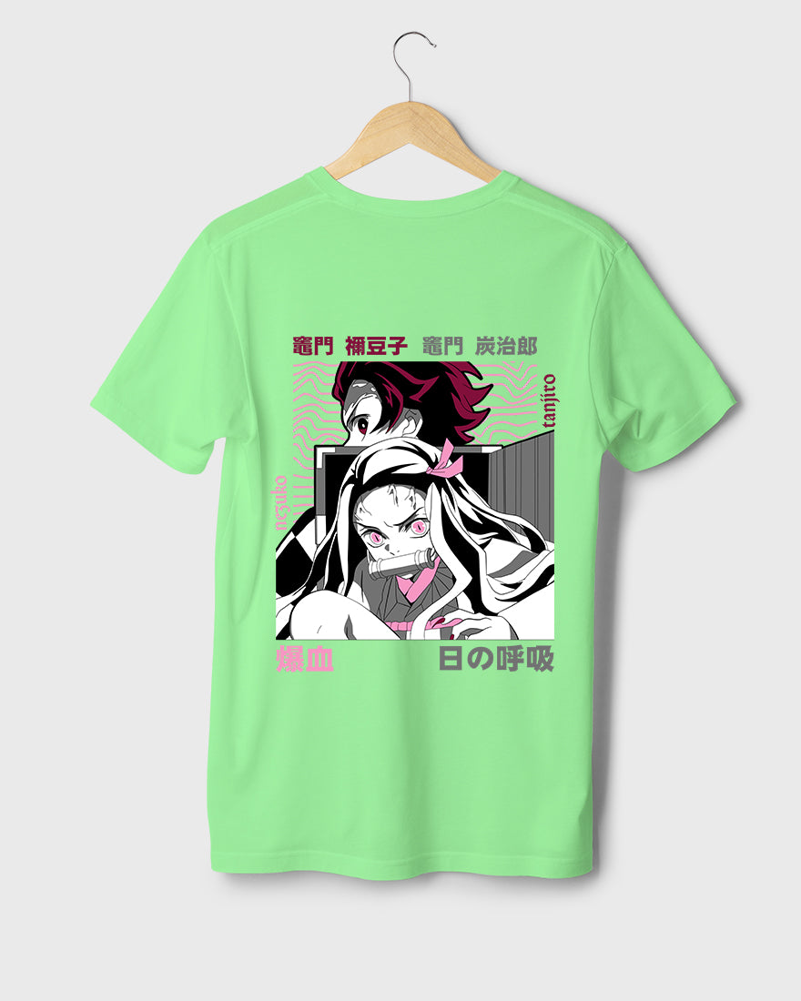 Mens Regular Tshirt Anime Demon Slayer Nezuko