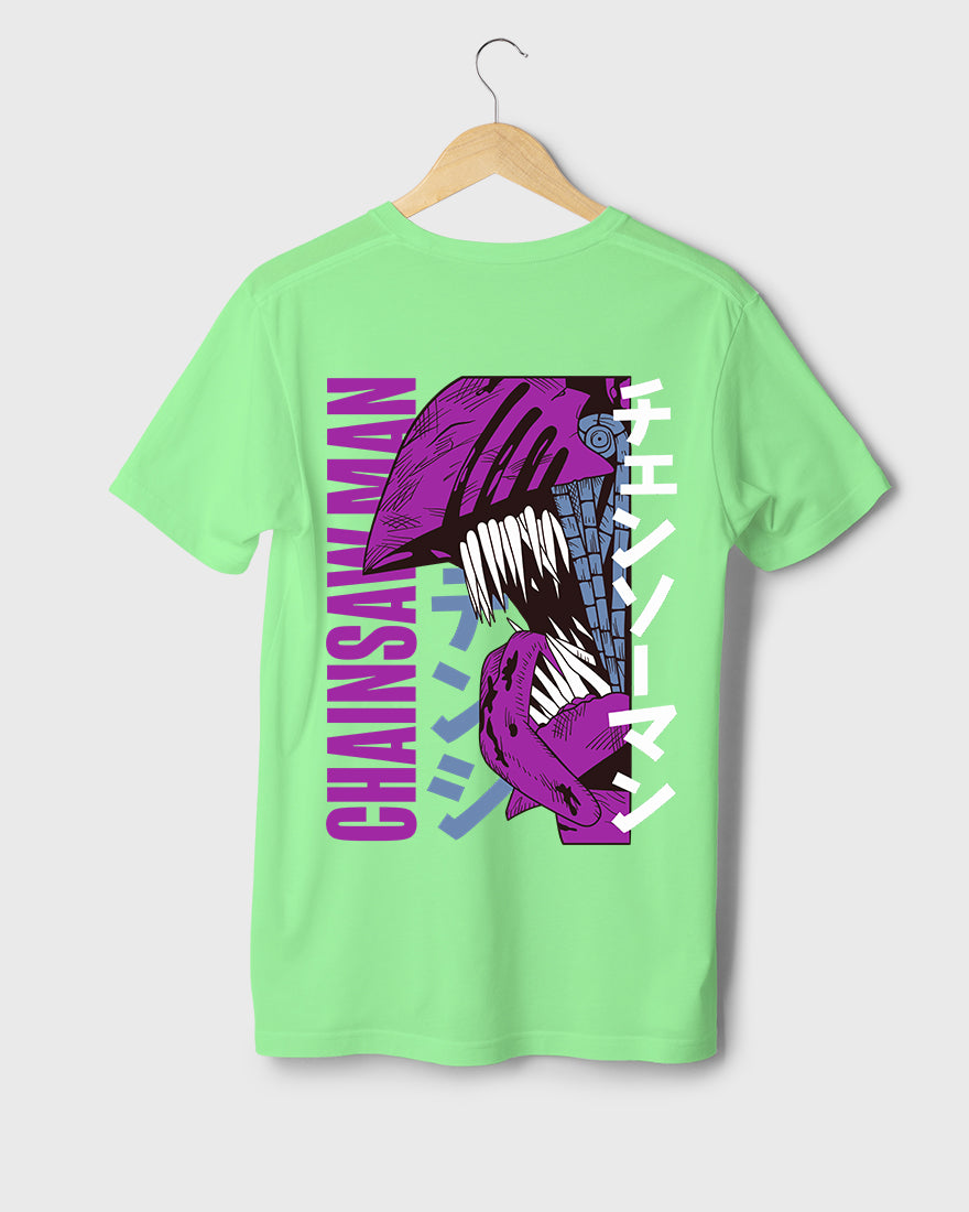 Mens Regular Tshirt Anime Chainsaw Man Denji 1