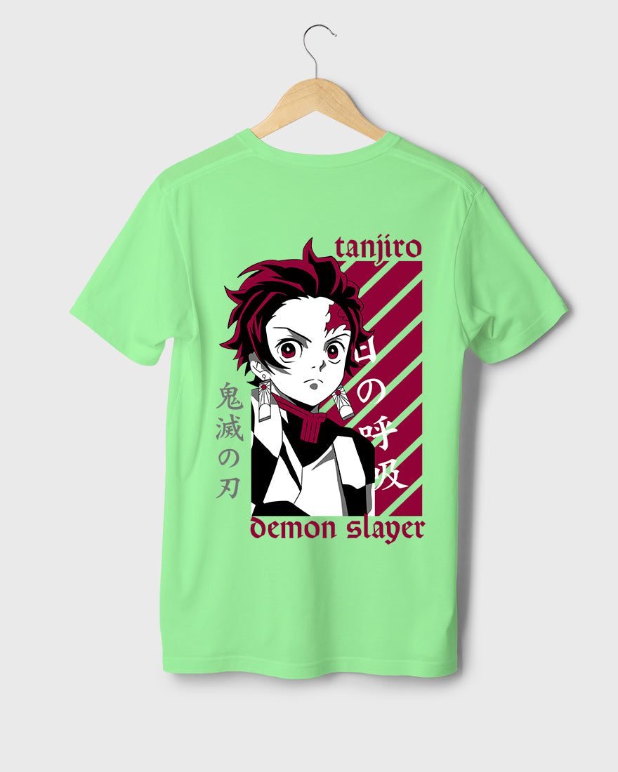 Mens Regular Tshirt Anime Demon Slayer Tanjiro 3