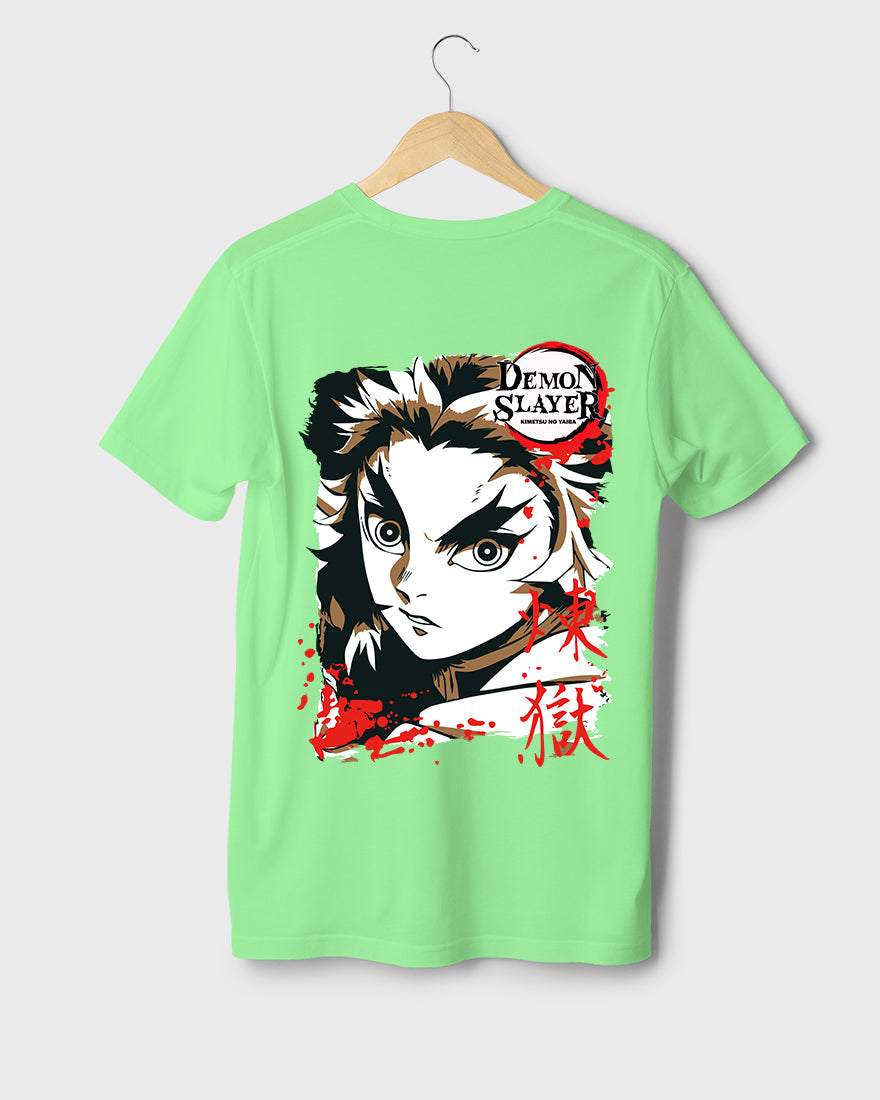 Mens Regular Tshirt Anime Demon Slayer Tanjiro 9