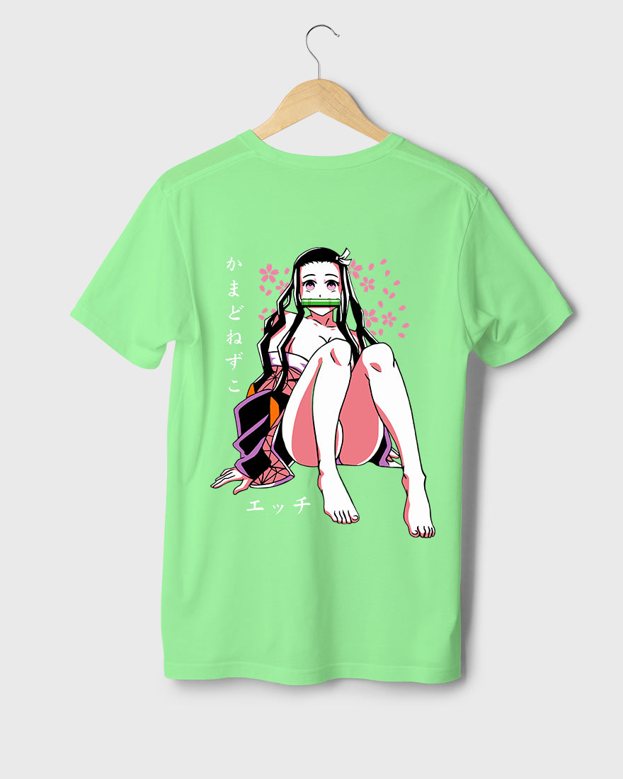 Mens Regular Tshirt Anime Demon Slayer Nezuko 3