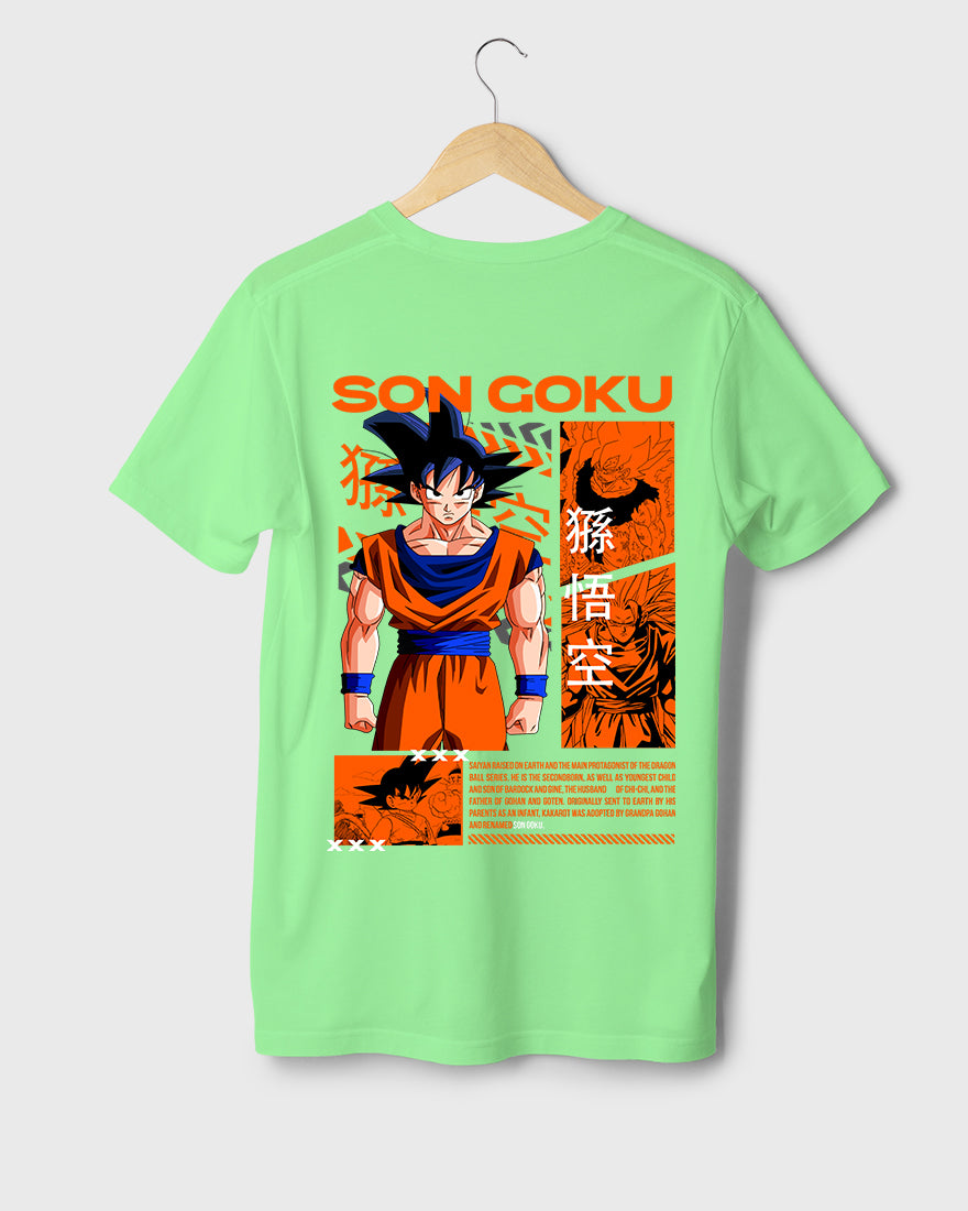 Mens Regular Tshirt Anime Dragon Balls Son Goku