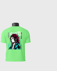 Mens Regular Tshirt Anime Demon Slayer Tanjiro 4