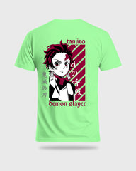 Mens Regular Tshirt Anime Demon Slayer Tanjiro 3