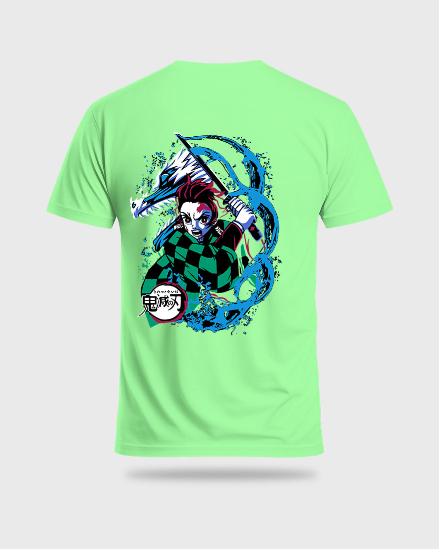 Mens Regular Tshirt Anime Demon Slayer Tanjiro 6