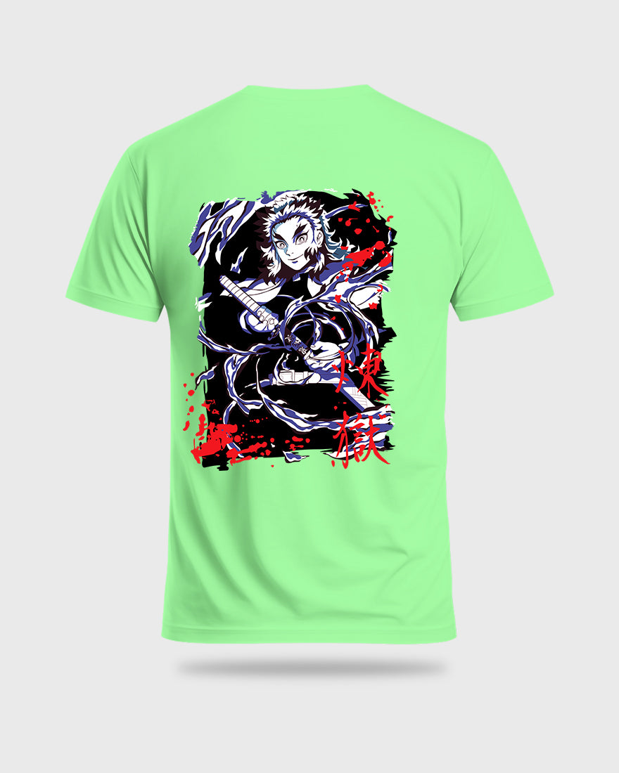 Mens Regular Tshirt Anime Demon Slayer Tanjiro 7