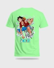 Mens Regular Tshirt Anime One Piece Luffy 2