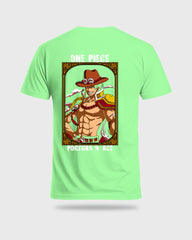 Mens Regular Tshirt Anime One Piece Portgas 1