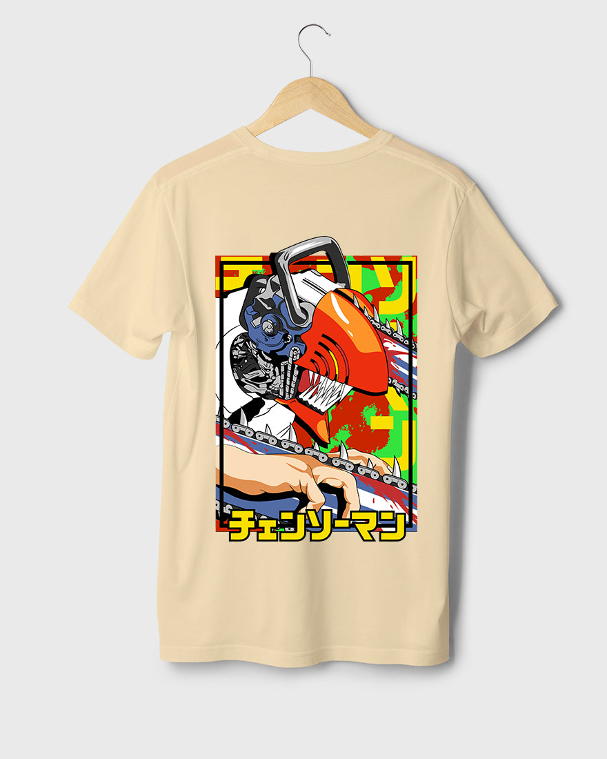 Mens Regular Tshirt Anime Chainsaw Man Denji 5