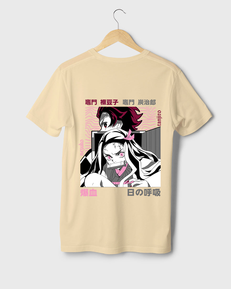 Mens Regular Tshirt Anime Demon Slayer Nezuko