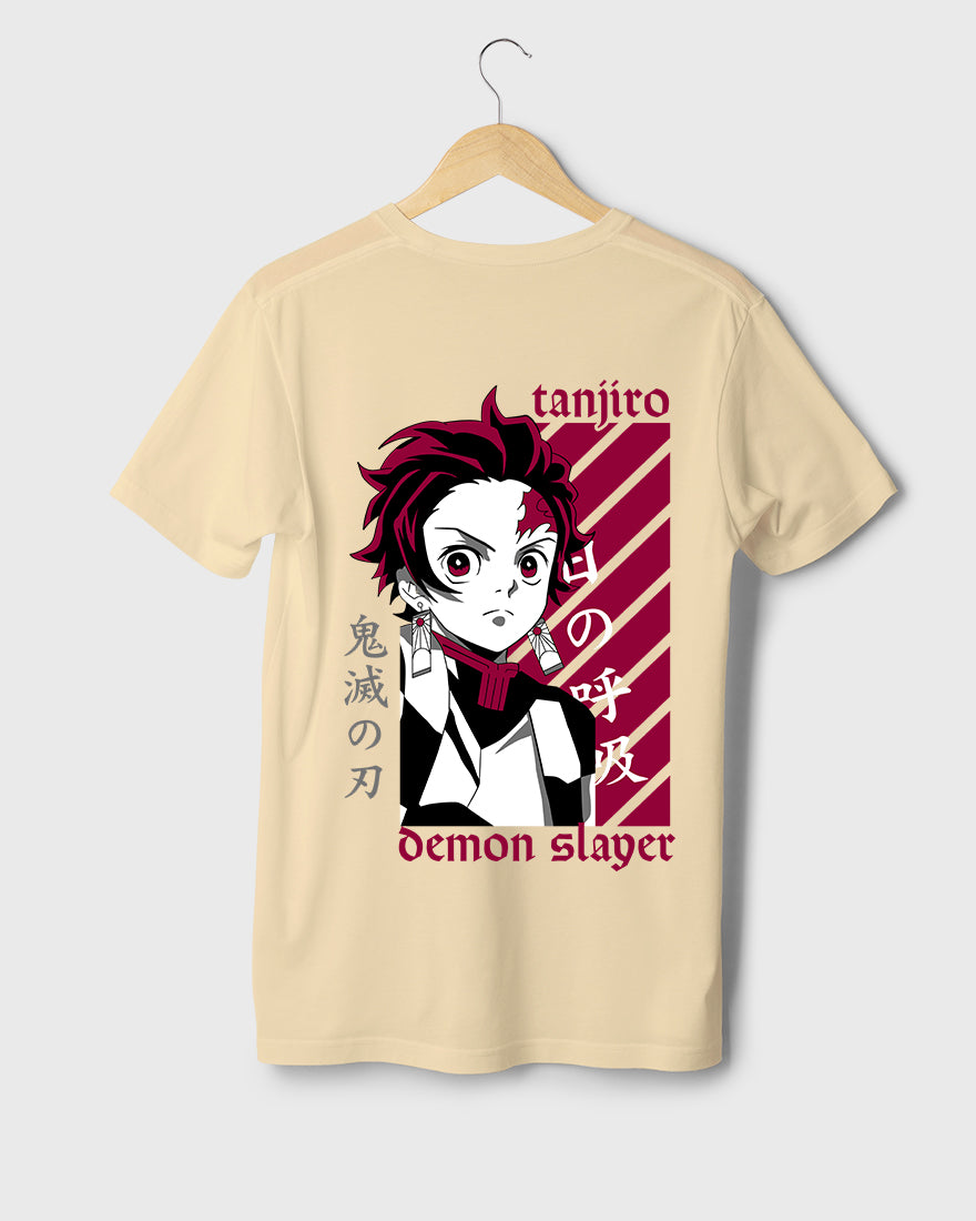 Mens Regular Tshirt Anime Demon Slayer Tanjiro 3