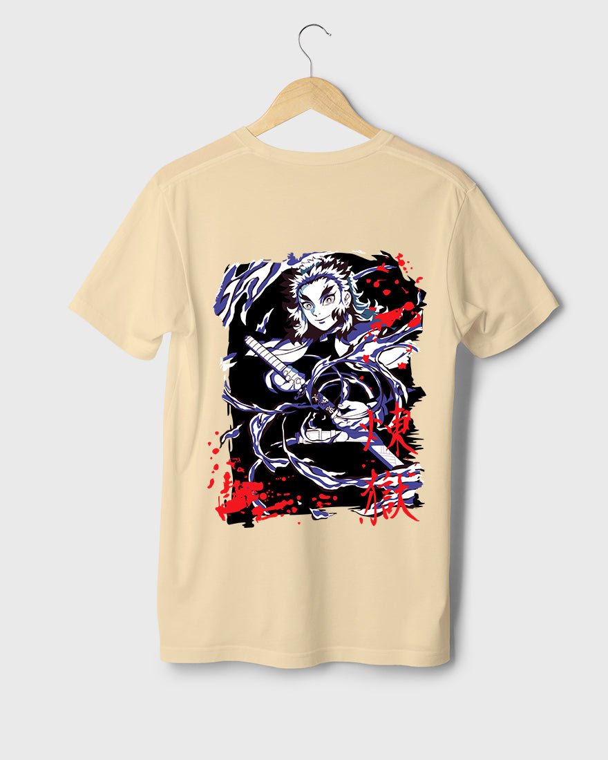 Mens Regular Tshirt Anime Demon Slayer Tanjiro 7