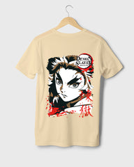 Mens Regular Tshirt Anime Demon Slayer Tanjiro 9