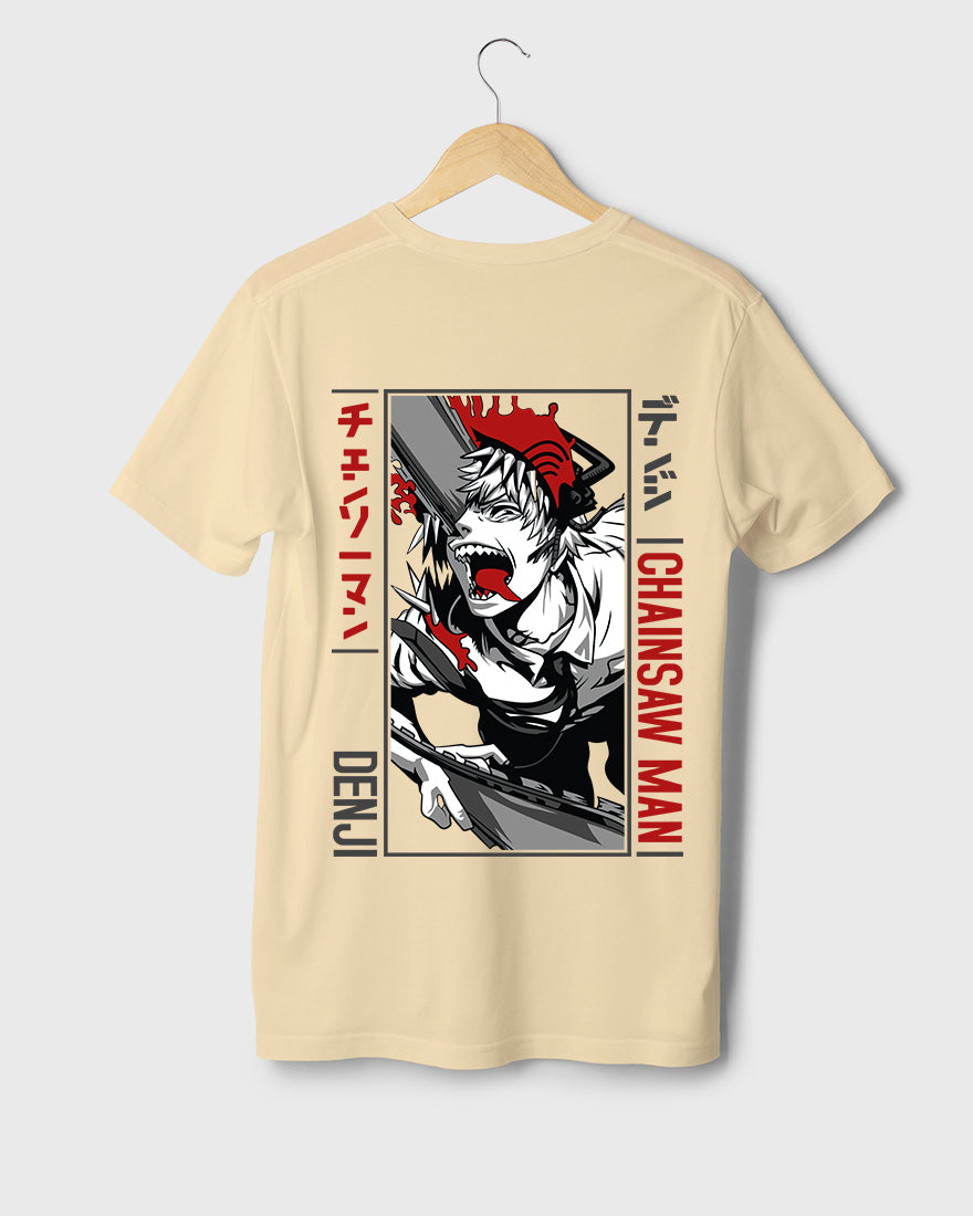 Mens Regular Tshirt Anime Chainsaw Man Denji 6