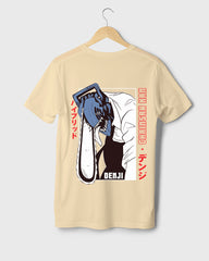 Mens Regular Tshirt Anime Chainsaw Man Denji 2