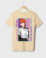 Mens Regular Tshirt Anime Chainsaw Man Makima 2