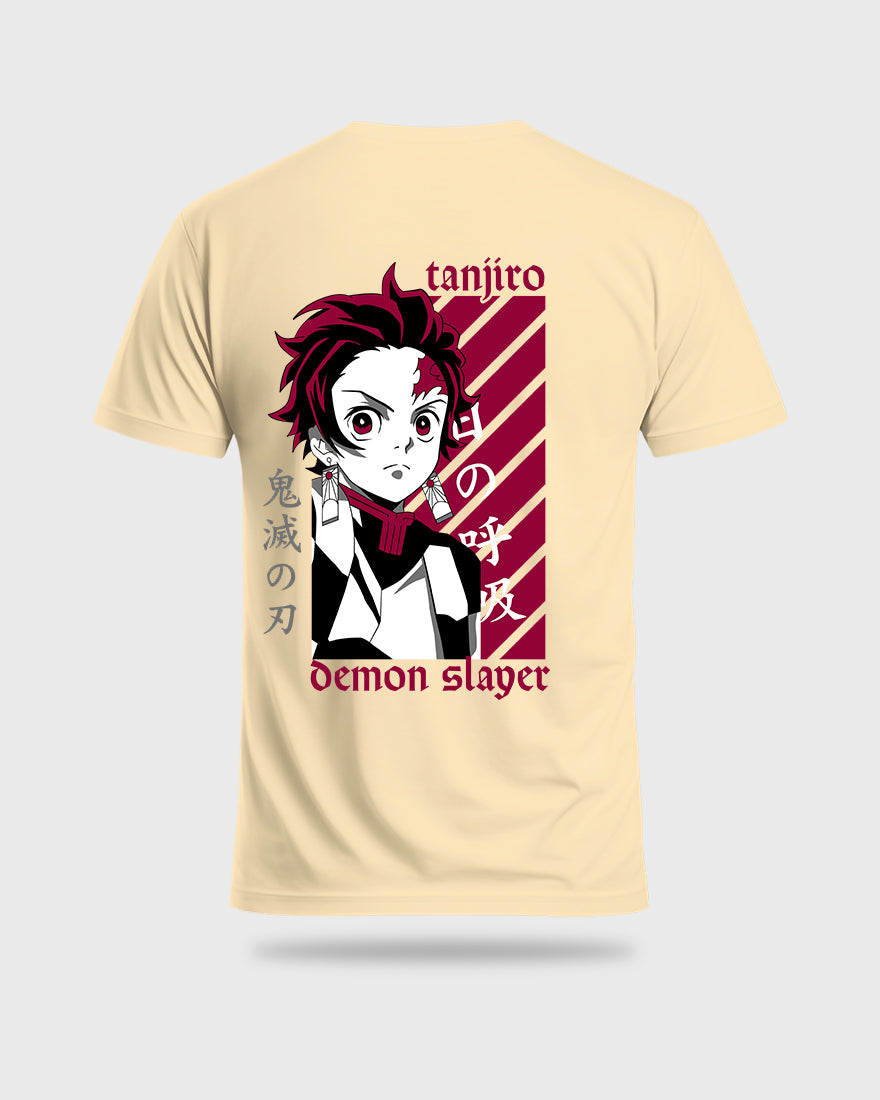 Mens Regular Tshirt Anime Demon Slayer Tanjiro 3