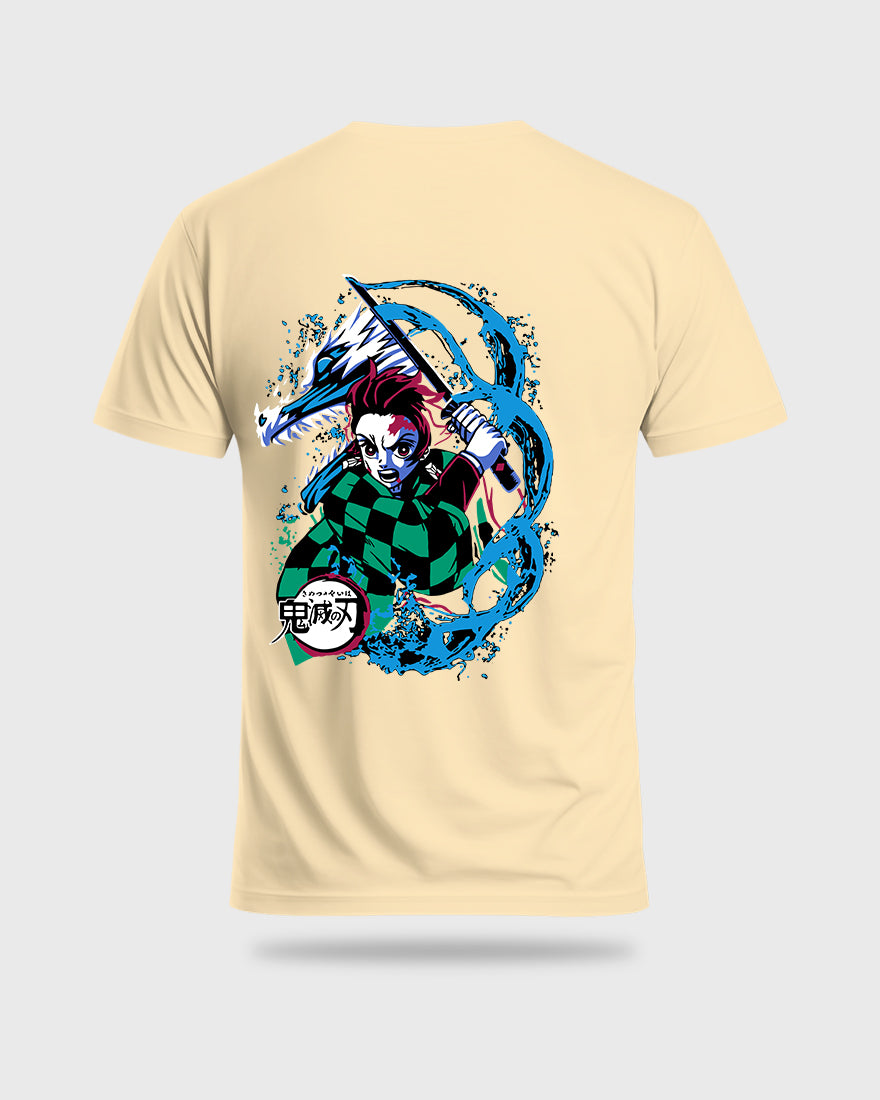 Mens Regular Tshirt Anime Demon Slayer Tanjiro 6