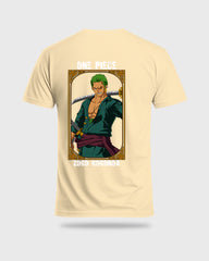 Mens Regular Tshirt Anime One Piece Zoro Color 1