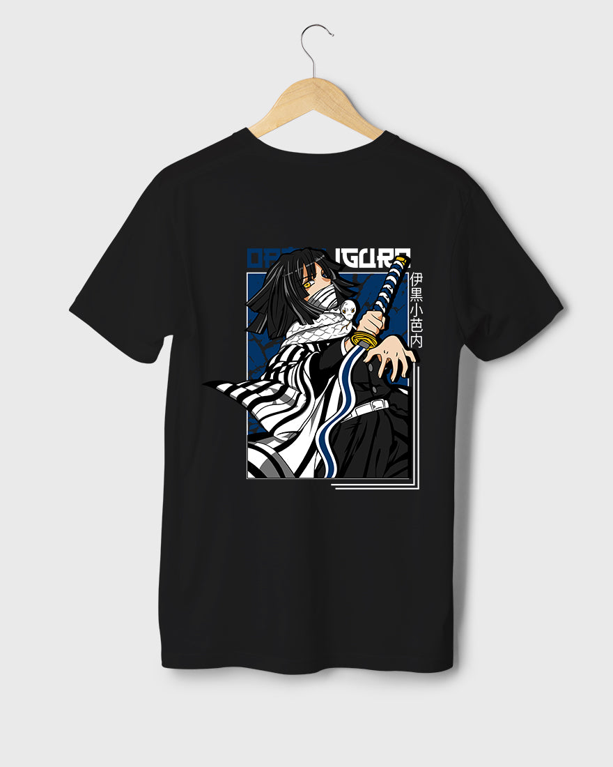 Mens Regular Tshirt Anime Demon Slayer Iguro