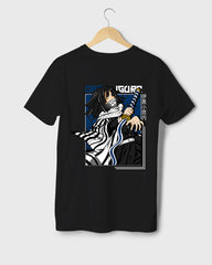 Mens Regular Tshirt Anime Demon Slayer Iguro